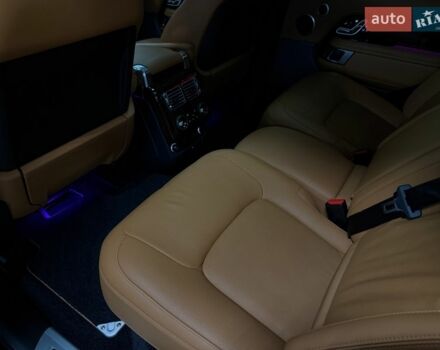 Черный Ленд Ровер Рендж Ровер, объемом двигателя 3 л и пробегом 49 тыс. км за 93500 $, фото 54 на Automoto.ua