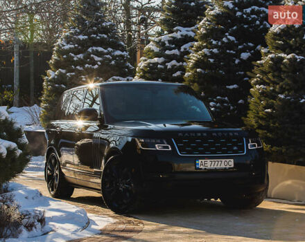 Черный Ленд Ровер Рендж Ровер, объемом двигателя 5 л и пробегом 109 тыс. км за 135000 $, фото 2 на Automoto.ua
