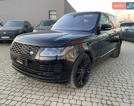Черный Ленд Ровер Рендж Ровер, объемом двигателя 5 л и пробегом 69 тыс. км за 69950 $, фото 2 на Automoto.ua