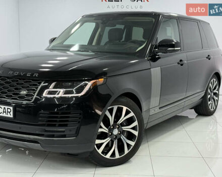 Ленд Ровер Рендж Ровер 2021 в Одессе на Automoto.ua Черный Ленд Ровер Рендж Ровер, объемом двигателя 5 л и пробегом 35 тыс. км за 79500 $, фото 2 на Automoto.ua