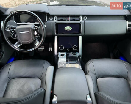 Черный Ленд Ровер Рендж Ровер, объемом двигателя 5 л и пробегом 77 тыс. км за 73499 $, фото 99 на Automoto.ua