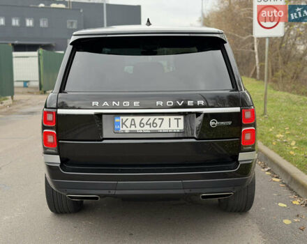 Черный Ленд Ровер Рендж Ровер, объемом двигателя 5 л и пробегом 48 тыс. км за 84900 $, фото 3 на Automoto.ua