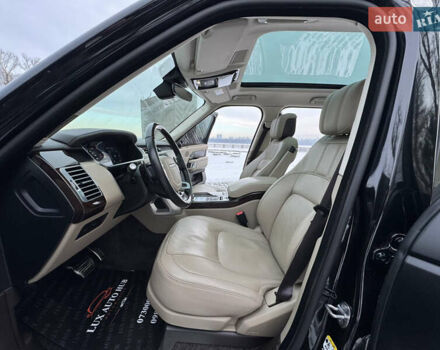 Черный Ленд Ровер Рендж Ровер, объемом двигателя 3 л и пробегом 90 тыс. км за 75555 $, фото 107 на Automoto.ua