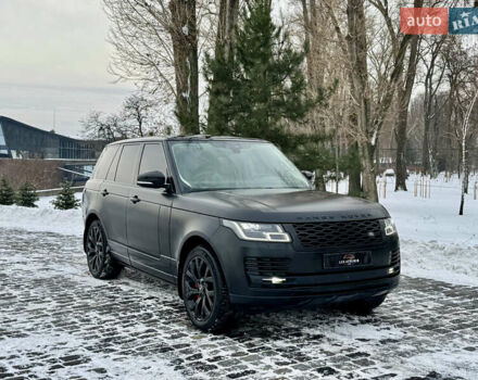 Черный Ленд Ровер Рендж Ровер, объемом двигателя 3 л и пробегом 90 тыс. км за 75555 $, фото 3 на Automoto.ua
