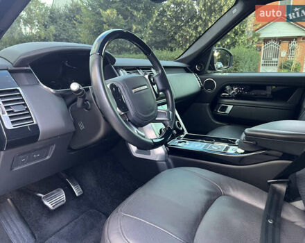 Черный Ленд Ровер Рендж Ровер, объемом двигателя 5 л и пробегом 77 тыс. км за 73499 $, фото 92 на Automoto.ua