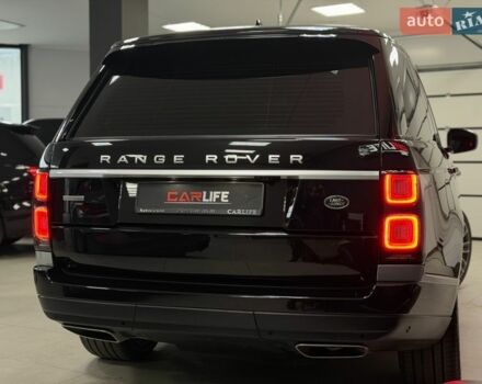 Черный Ленд Ровер Рендж Ровер, объемом двигателя 3 л и пробегом 49 тыс. км за 93500 $, фото 15 на Automoto.ua
