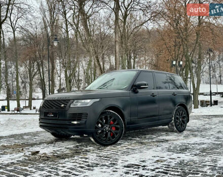 Черный Ленд Ровер Рендж Ровер, объемом двигателя 3 л и пробегом 90 тыс. км за 75555 $, фото 67 на Automoto.ua