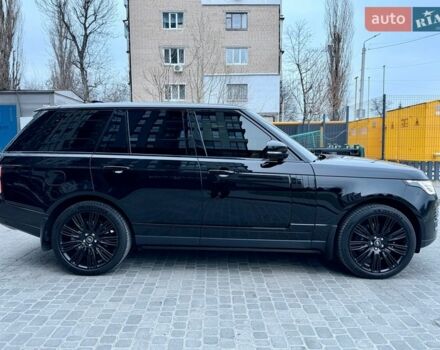 Черный Ленд Ровер Рендж Ровер, объемом двигателя 3 л и пробегом 69 тыс. км за 105000 $, фото 7 на Automoto.ua
