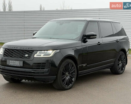 Черный Ленд Ровер Рендж Ровер, объемом двигателя 3 л и пробегом 105 тыс. км за 84000 $, фото 2 на Automoto.ua