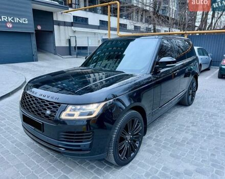 Черный Ленд Ровер Рендж Ровер, объемом двигателя 3 л и пробегом 69 тыс. км за 105000 $, фото 5 на Automoto.ua