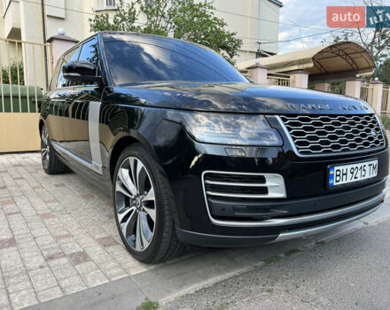 Черный Ленд Ровер Рендж Ровер, объемом двигателя 5 л и пробегом 77 тыс. км за 73499 $, фото 14 на Automoto.ua