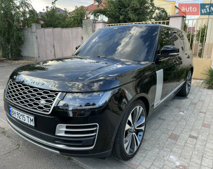 Черный Ленд Ровер Рендж Ровер, объемом двигателя 5 л и пробегом 77 тыс. км за 73499 $, фото 3 на Automoto.ua