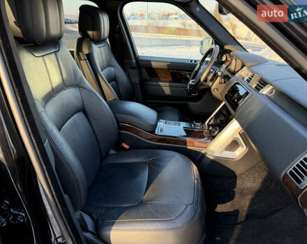 Черный Ленд Ровер Рендж Ровер, объемом двигателя 3 л и пробегом 75 тыс. км за 82000 $, фото 48 на Automoto.ua