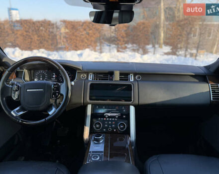 Черный Ленд Ровер Рендж Ровер, объемом двигателя 3 л и пробегом 75 тыс. км за 82000 $, фото 44 на Automoto.ua