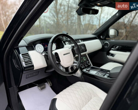Черный Ленд Ровер Рендж Ровер, объемом двигателя 5 л и пробегом 48 тыс. км за 84900 $, фото 7 на Automoto.ua