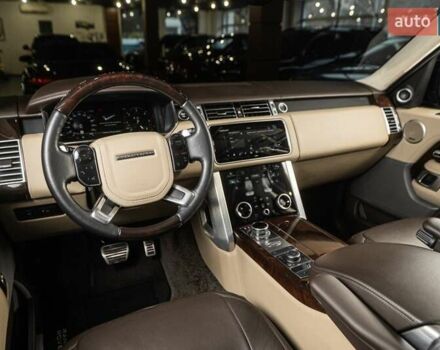 Черный Ленд Ровер Рендж Ровер, объемом двигателя 3 л и пробегом 42 тыс. км за 104900 $, фото 32 на Automoto.ua