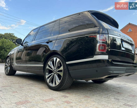 Черный Ленд Ровер Рендж Ровер, объемом двигателя 5 л и пробегом 77 тыс. км за 73499 $, фото 49 на Automoto.ua