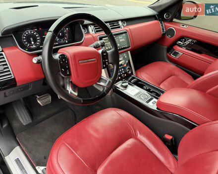 Черный Ленд Ровер Рендж Ровер, объемом двигателя 3 л и пробегом 105 тыс. км за 84000 $, фото 10 на Automoto.ua