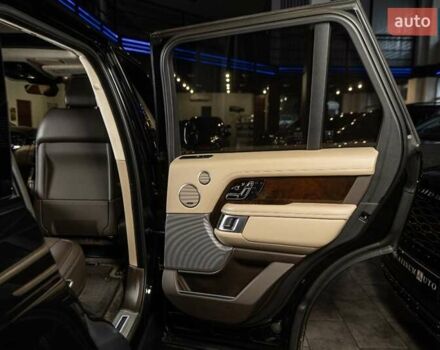 Черный Ленд Ровер Рендж Ровер, объемом двигателя 3 л и пробегом 42 тыс. км за 104900 $, фото 31 на Automoto.ua