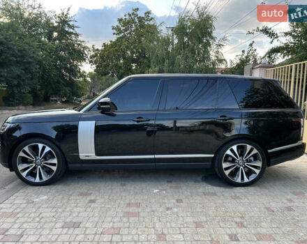 Черный Ленд Ровер Рендж Ровер, объемом двигателя 5 л и пробегом 77 тыс. км за 73499 $, фото 30 на Automoto.ua