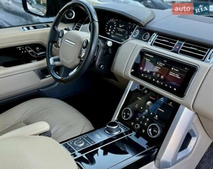 Черный Ленд Ровер Рендж Ровер, объемом двигателя 3 л и пробегом 141 тыс. км за 74900 $, фото 25 на Automoto.ua