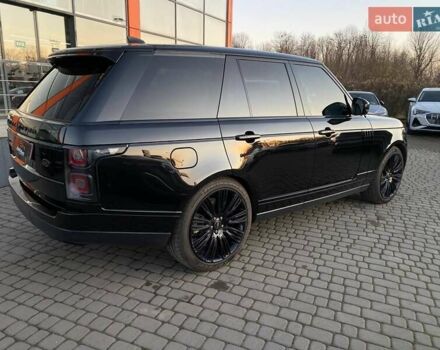 Черный Ленд Ровер Рендж Ровер, объемом двигателя 5 л и пробегом 69 тыс. км за 73900 $, фото 7 на Automoto.ua