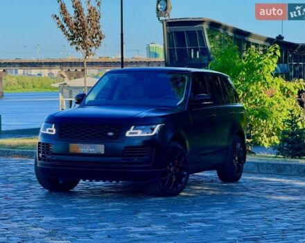 Чорний Ленд Ровер Рендж Ровер, об'ємом двигуна 3 л та пробігом 93 тис. км за 72777 $, фото 195 на Automoto.ua