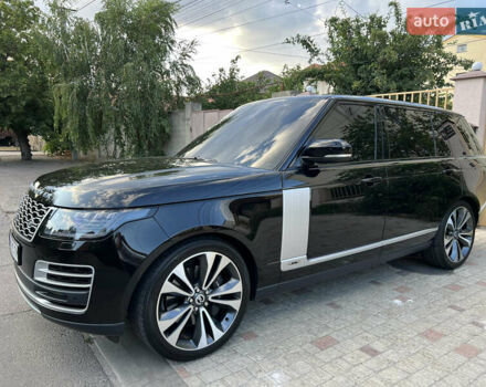 Черный Ленд Ровер Рендж Ровер, объемом двигателя 5 л и пробегом 77 тыс. км за 73499 $, фото 1 на Automoto.ua