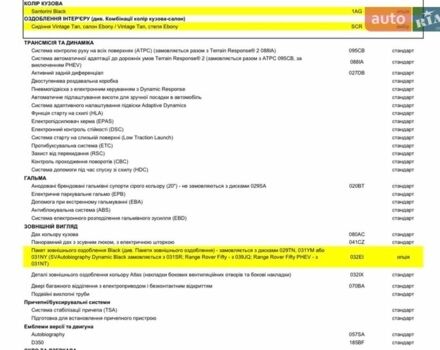 Черный Ленд Ровер Рендж Ровер, объемом двигателя 3 л и пробегом 69 тыс. км за 105000 $, фото 16 на Automoto.ua