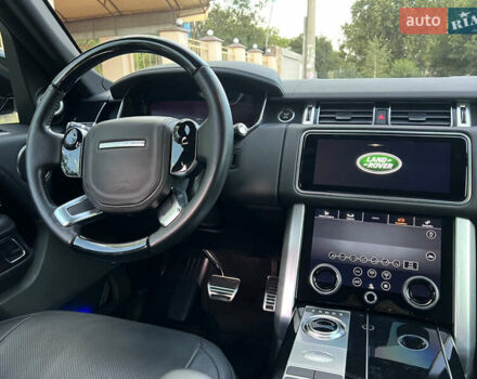 Черный Ленд Ровер Рендж Ровер, объемом двигателя 5 л и пробегом 77 тыс. км за 73499 $, фото 100 на Automoto.ua
