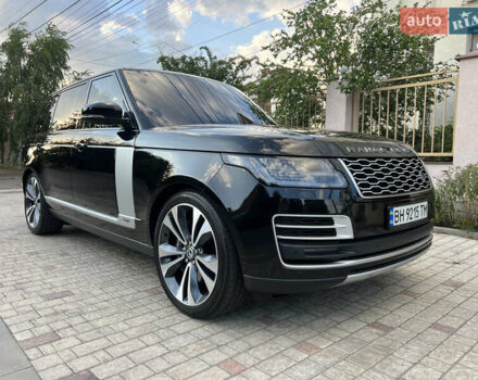 Черный Ленд Ровер Рендж Ровер, объемом двигателя 5 л и пробегом 77 тыс. км за 73499 $, фото 19 на Automoto.ua
