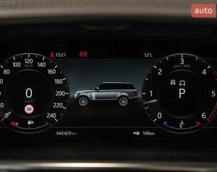 Черный Ленд Ровер Рендж Ровер, объемом двигателя 3 л и пробегом 42 тыс. км за 104900 $, фото 77 на Automoto.ua