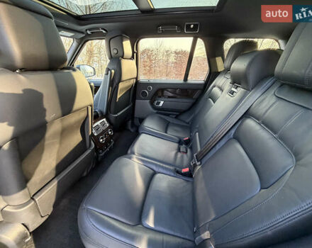 Черный Ленд Ровер Рендж Ровер, объемом двигателя 3 л и пробегом 75 тыс. км за 82000 $, фото 32 на Automoto.ua