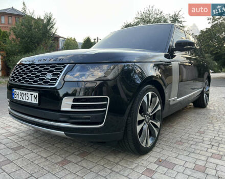 Черный Ленд Ровер Рендж Ровер, объемом двигателя 5 л и пробегом 77 тыс. км за 73499 $, фото 63 на Automoto.ua