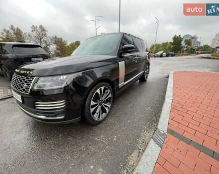 Ленд Ровер Рендж Ровер 2021 в Киеве на Automoto.ua Черный Ленд Ровер Рендж Ровер, объемом двигателя 5 л и пробегом 62 тыс. км за 115000 $, фото 15 на Automoto.ua