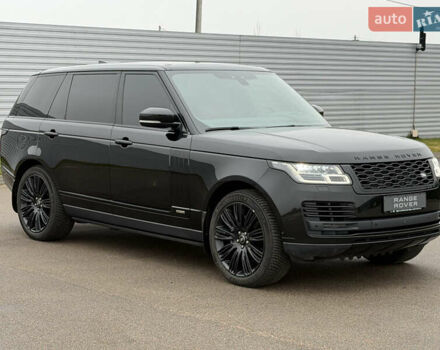 Черный Ленд Ровер Рендж Ровер, объемом двигателя 3 л и пробегом 105 тыс. км за 84000 $, фото 8 на Automoto.ua