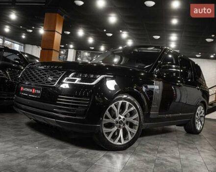 Черный Ленд Ровер Рендж Ровер, объемом двигателя 3 л и пробегом 42 тыс. км за 104900 $, фото 16 на Automoto.ua