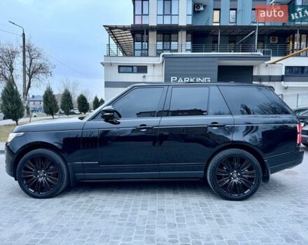 Черный Ленд Ровер Рендж Ровер, объемом двигателя 3 л и пробегом 69 тыс. км за 105000 $, фото 8 на Automoto.ua
