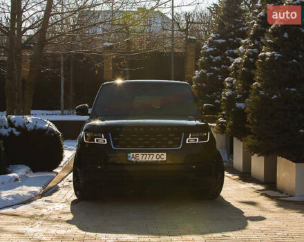 Черный Ленд Ровер Рендж Ровер, объемом двигателя 5 л и пробегом 109 тыс. км за 135000 $, фото 9 на Automoto.ua