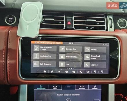 Ленд Ровер Рендж Ровер 2021 у Києві на Automoto.ua Чорний Ленд Ровер Рендж Ровер, об'ємом двигуна 3 л та пробігом 103 тис. км за 89999 $, фото 38 на Automoto.ua