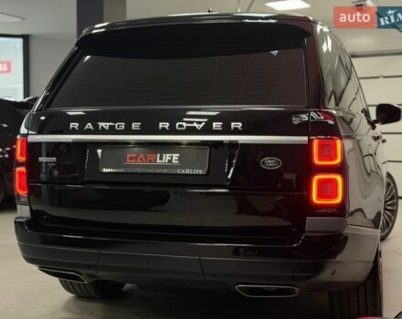 Черный Ленд Ровер Рендж Ровер, объемом двигателя 3 л и пробегом 49 тыс. км за 93500 $, фото 16 на Automoto.ua