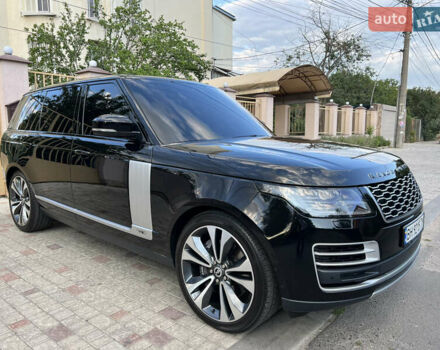 Черный Ленд Ровер Рендж Ровер, объемом двигателя 5 л и пробегом 77 тыс. км за 73499 $, фото 12 на Automoto.ua