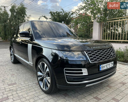 Черный Ленд Ровер Рендж Ровер, объемом двигателя 5 л и пробегом 77 тыс. км за 73499 $, фото 20 на Automoto.ua