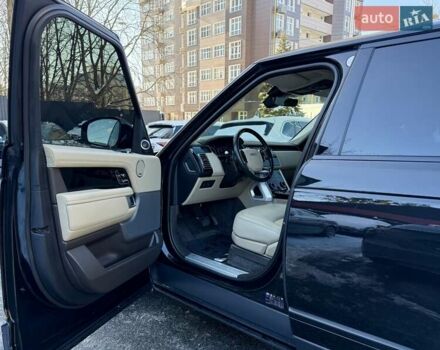 Черный Ленд Ровер Рендж Ровер, объемом двигателя 3 л и пробегом 141 тыс. км за 74900 $, фото 17 на Automoto.ua