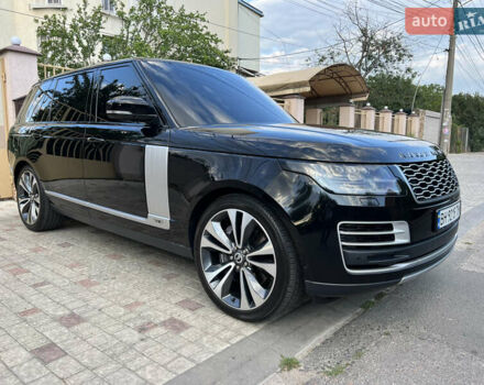 Черный Ленд Ровер Рендж Ровер, объемом двигателя 5 л и пробегом 77 тыс. км за 73499 $, фото 13 на Automoto.ua