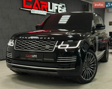 Черный Ленд Ровер Рендж Ровер, объемом двигателя 3 л и пробегом 49 тыс. км за 93500 $, фото 3 на Automoto.ua
