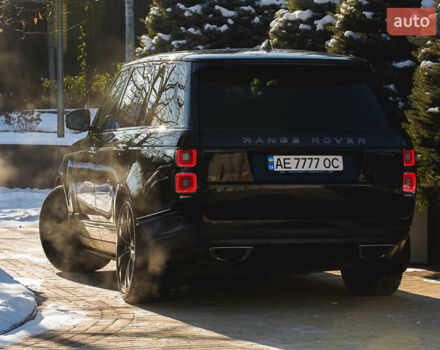 Черный Ленд Ровер Рендж Ровер, объемом двигателя 5 л и пробегом 109 тыс. км за 135000 $, фото 8 на Automoto.ua