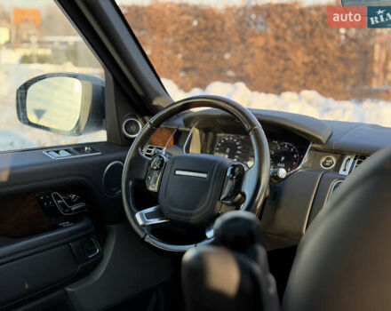 Черный Ленд Ровер Рендж Ровер, объемом двигателя 3 л и пробегом 75 тыс. км за 82000 $, фото 43 на Automoto.ua