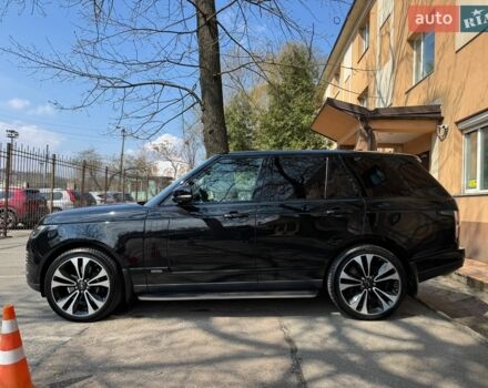 Черный Ленд Ровер Рендж Ровер, объемом двигателя 3 л и пробегом 72 тыс. км за 90000 $, фото 12 на Automoto.ua