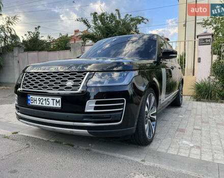 Черный Ленд Ровер Рендж Ровер, объемом двигателя 5 л и пробегом 77 тыс. км за 73499 $, фото 4 на Automoto.ua